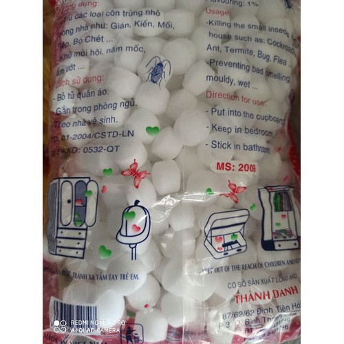 1 KG BĂNG PHIẾN - LONG NÃO ĐUỔI GIÁN - CÔNN TRÙNG