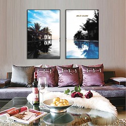 Tranh đẹp trang trí khu resort đẹp POST-64