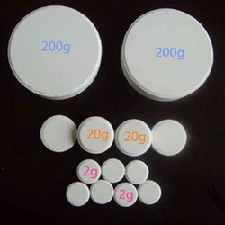 5kg TCCA dạng viên 200gram – 5Kg Clo viên 200gam Khử trùng nước bể bơi – 5KGTCCA