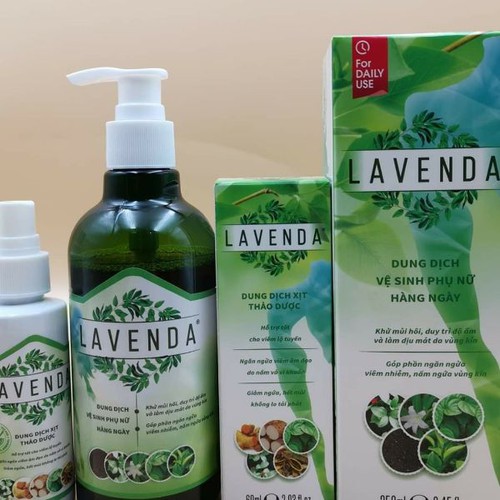 combo bộ 3 sản phẩm Lavenda