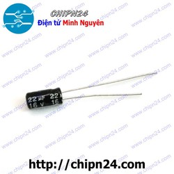 [25 con] (F250) Tụ hóa 22uF 16V (4x7mm)