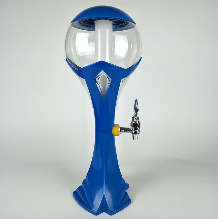 THÁP RÓT BIA CÚP + ĐÈN LED 7 MÀU