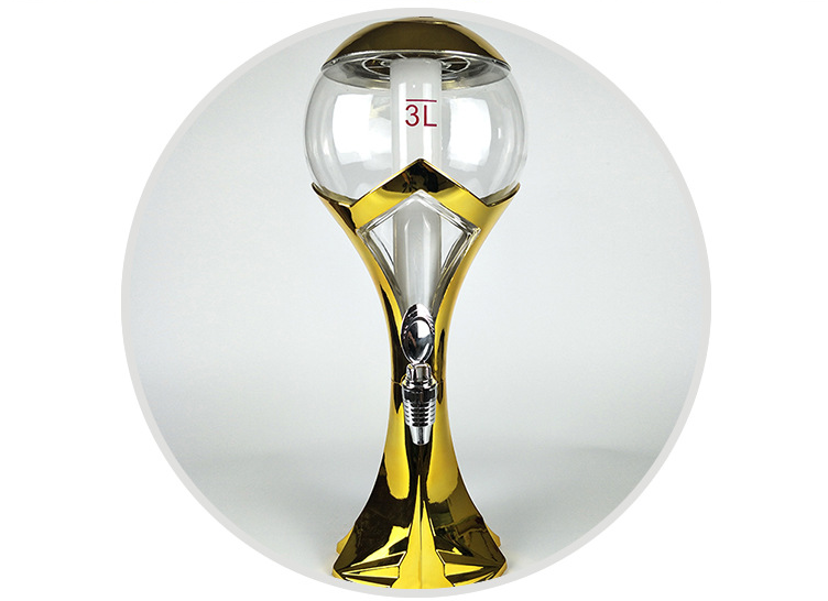 THÁP RÓT BIA CÚP + ĐÈN LED 7 MÀU