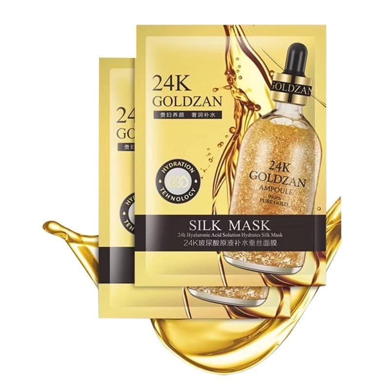 Mặt Nạ Vàng Trắng Da 24K GoldZan.