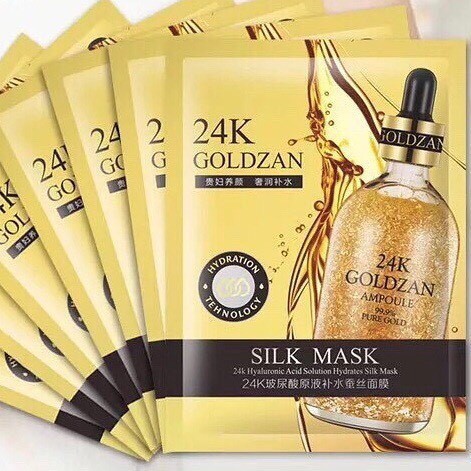 Mặt Nạ Vàng Trắng Da 24K GoldZan.