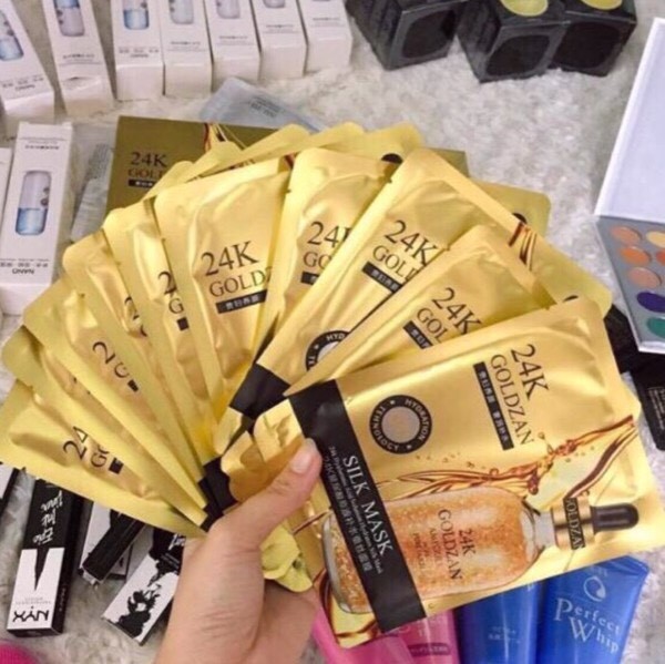 Mặt Nạ Vàng Trắng Da 24K GoldZan.