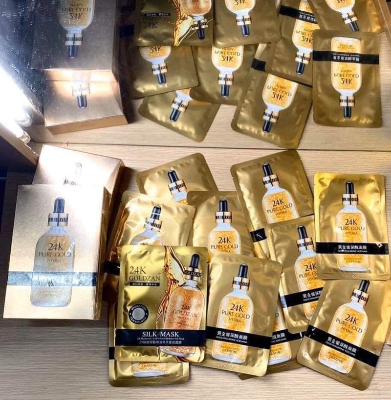 Mặt Nạ Vàng Trắng Da 24K GoldZan.