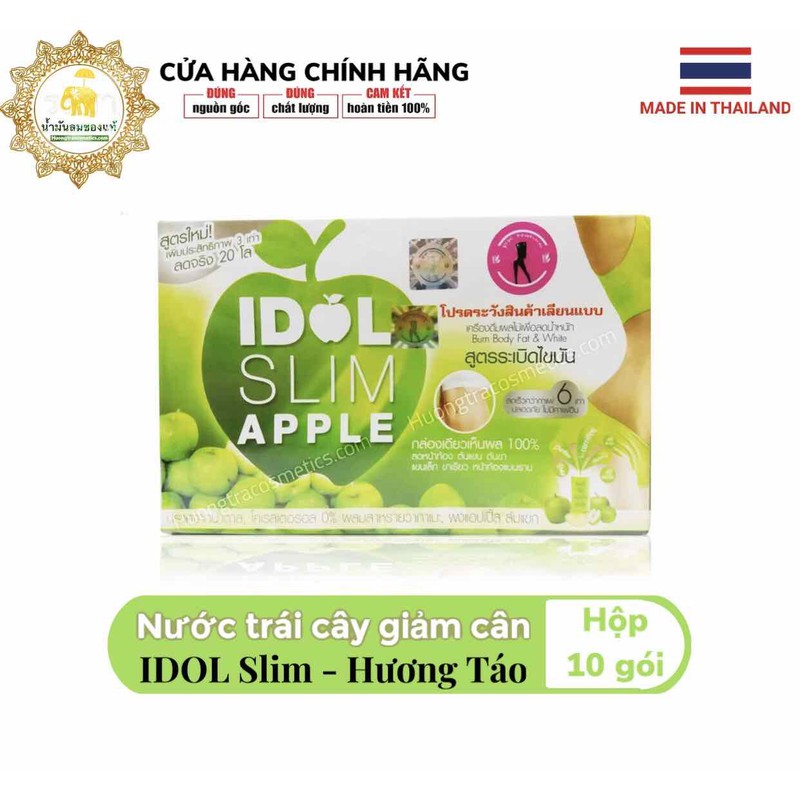 Nước trái cây hương táo giảm cân IDOL SLIM – GCIDOL_TAO