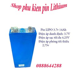 Pin Lipo 3.7V 14Ah dòng xả cao - Pin xe đạp điện
