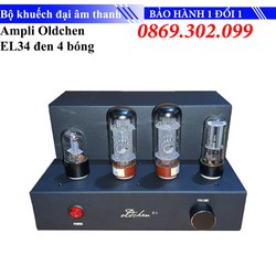 >> BÁO GIÁ AMPLI ĐÈN OLDCHEN EL34 BL-02 CÔNG SUẤT 10W/ 1 KÊNH CHẤT ÂM MỀM MẠI - CHI TIẾT - MÊ HOẶC LÒNG NGƯỜI ANZ | Shopee Lazada Sendo Tiki mới nhất 130 Bộ khuếch đại âm thanh Ampli Oldchen EL34 black 4 bóng