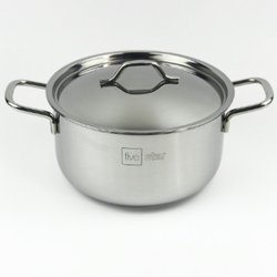 NỒI INOX 3 ĐÁY FIVESTAR N18-SW 18CM