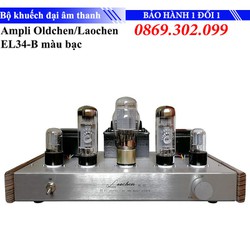 >> BÁO GIÁ AMPLI ĐÈN OLDCHEN EL34 BL-02 CÔNG SUẤT 10W/ 1 KÊNH CHẤT ÂM MỀM MẠI - CHI TIẾT - MÊ HOẶC LÒNG NGƯỜI ANZ | Shopee Lazada Sendo Tiki mới nhất 76 Bộ khuếch đại âm thanh Amply Oldchen EL34-b BL-02 màu bạc 2 bên sườn gỗ 5 bóng