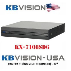 KX-A7104SD6 Đầu ghi hình Mini HD (5 in 1) 4/8 kênh dành cho camera 1.0 ,1.3 và 2.0 Mp - ĐẦU GHI HÌNH KX-A7104SD6