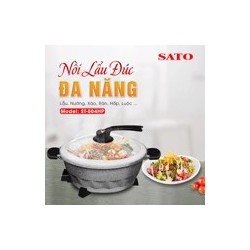 Nồi lẩu điện đa năng SATO ST-504HP - 6L