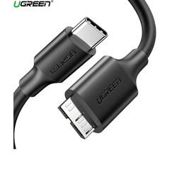 Dây USB 3.0 sang USB-C Ugreen 20103 1M màu đen US312