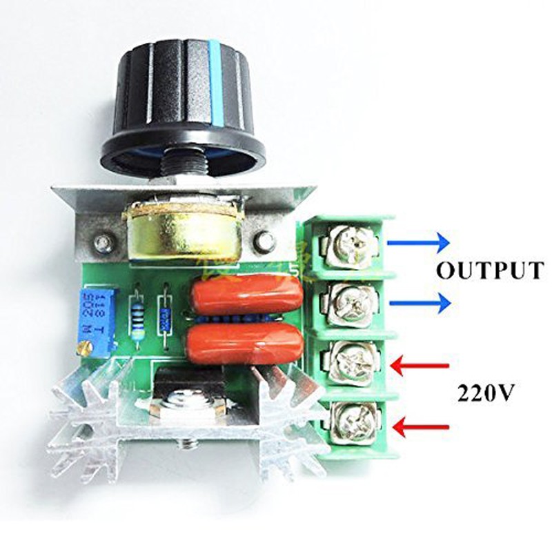 Hình ảnh Bộ điều khiển tốc độ động cơ PWM AC 2000W