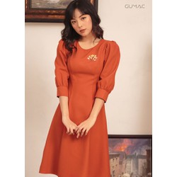 Đầm 8 mảnh thêu hoa DA447_CAM – DA447_CAM