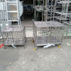chuồng chó inox 50 x 80