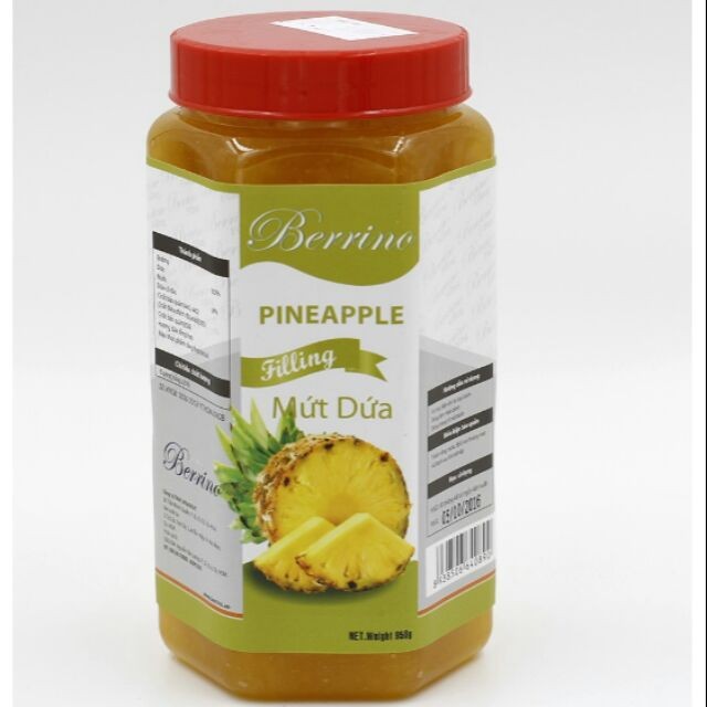 Mứt Berrino Dứa 950gr