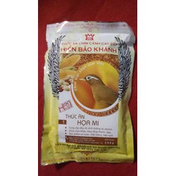 Cám Hiển Bảo Khánh Chim Họa Mi Dưỡng, Thay Lông (Số 1) 200gr - Thức Ăn Chim Cao Cấp