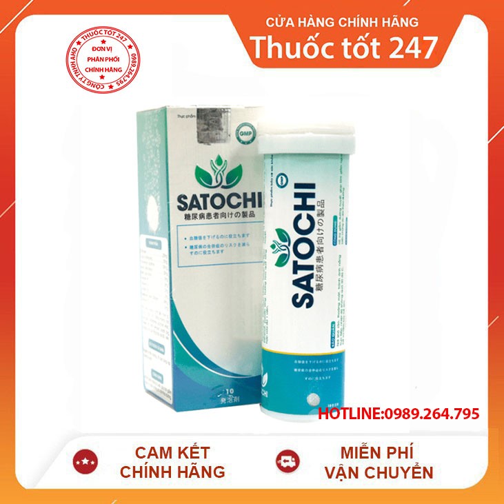 Hình ảnh Giảm Giá Satochi Viên Sủi Hỗ Trợ Tiểu Đường Hộp 20 Viên Cam Kết Hàng Hình ảnh Giảm Giá Satochi Viên Sủi Hỗ Trợ Tiểu Đường Hộp 20 Viên Cam Kết Hàng