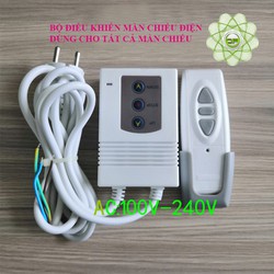 BỘ ĐIỀU KHIỂN MÀN CHIẾU ĐIỆN ĐA NĂNG- DÙNG CHO TẤT CẢ CÁC LOẠI MÀN CHIẾU ĐIỆN TRÊN THỊ TRƯỜNG – SET BỘ ĐIỀU KHIỂN TỰ ĐỘNG LÊN XUỐNG