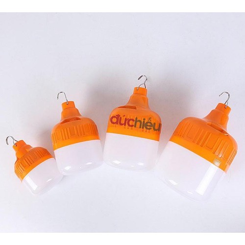 Bóng đèn tích điện 100W từ 6-8h tặng 1 dây sạc USB