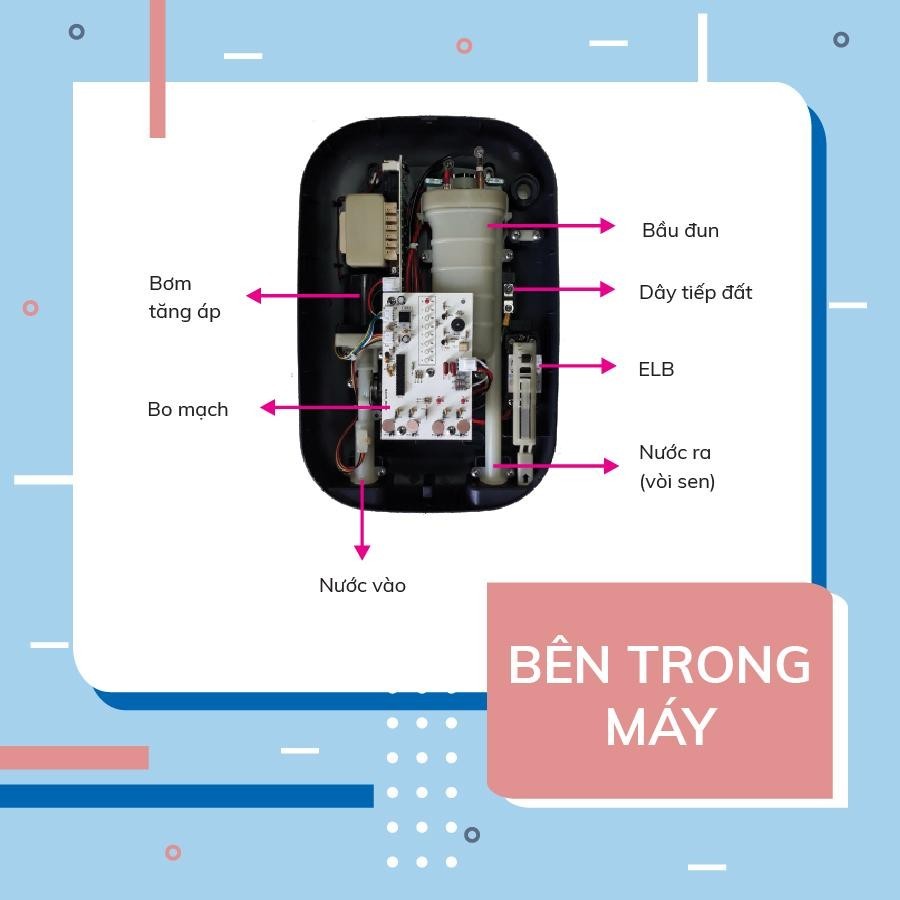 Máy nước nóng trực tiếp Yuki YK-44MAW19