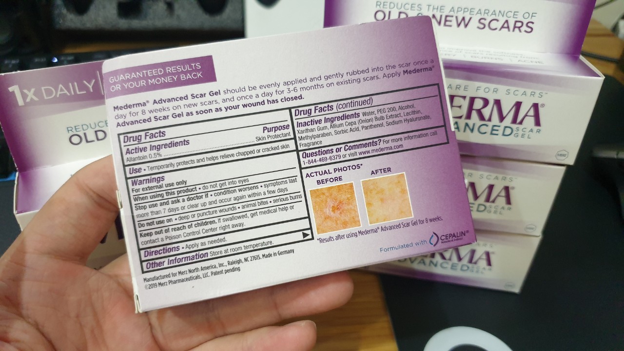 Kem trị sẹo Mederma advance 50g