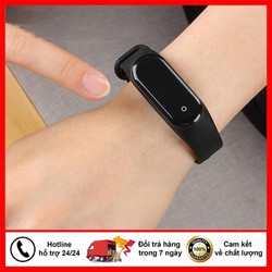Đồng hồ thông minh M4 kết nối bluetooth đo nhịp tim huyết áp đo bước đi hỗ trợ tập thể dục thể thao