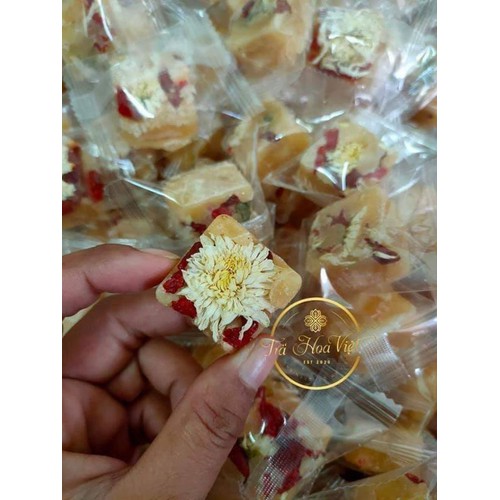 TRÀ HOA BẠCH CÚC - KỶ TỬ - ĐƯỜNG PHÈN Mật ong 1kg