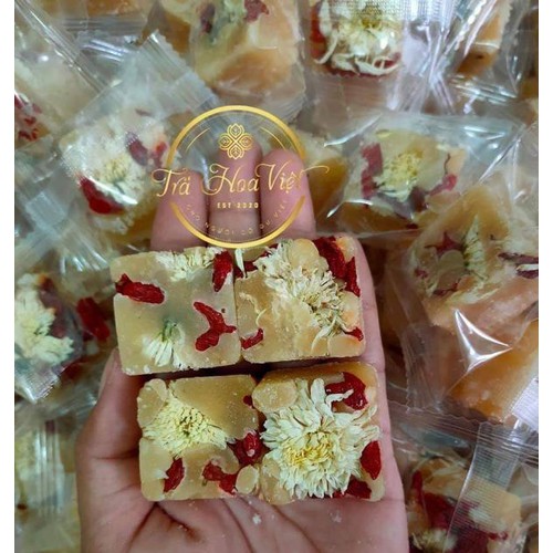 TRÀ HOA BẠCH CÚC - KỶ TỬ - ĐƯỜNG PHÈN Mật ong 1kg