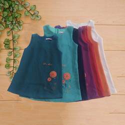 combo 3 đầm thêu hoa cho bé gái