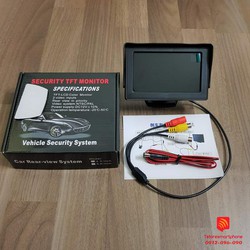Bộ màn hình lùi 4.3 inch LCD dùng cho camera lùi, camera căn lề – MANLUI