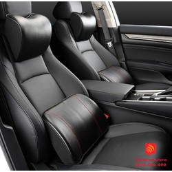 Bộ gối tựa đầu chất liệu da cao cấp cho ô tô, xe hơi, lõi cao su non