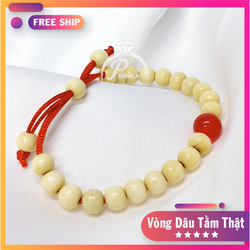 (FREE SHIP - VÒNG DÂU THẬT) Vòng dâu tằm PANMILA - Vòng tay cho bé