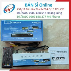 ĐẦU THU DVB T2 VINABOX T220 GIÁ 195K CÁI