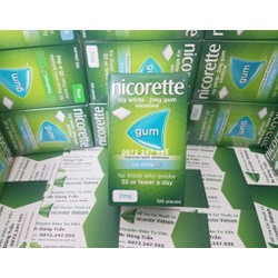 Cai thuốc _lá trong vòng 7 ngày với kẹo Nicorette của Mỹ - 105V2MGM
