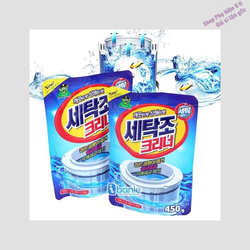 TẨY LỒNG MÁY GIẶT- BỘT TẨY LỒNG VỆ SINH MÁY GIẶT 450G