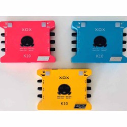 Suondcard XOX K10 Phiên bản 2020 cực hay Bảo hành 6 tháng