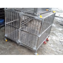 chuồng chó inox 100 x 100