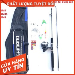 Bộ Cần Câu 2 Khúc Đặc Shimano tặng kèm túi đựng cần – cần 2 khúc kèm túi