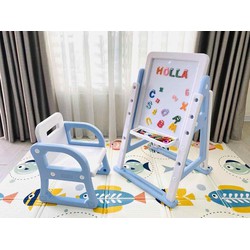 Bảng vẽ Holla – bàn học 2in1 cho bé – hàng siêu đẹp – bàn holla