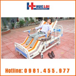 Giường bệnh đa năng 4 tay quay