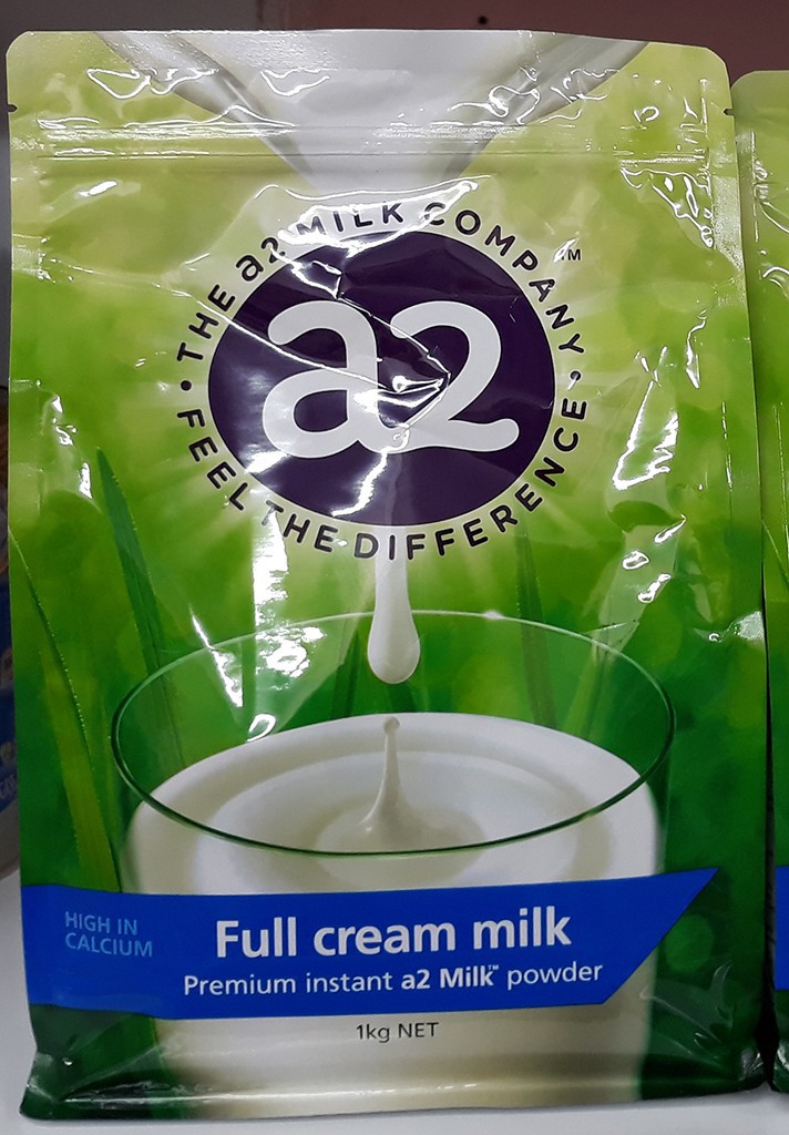 Sữa A2 túi 1kg, nội địa Úc - nguyên kem thơm ngon chứa Protein A2