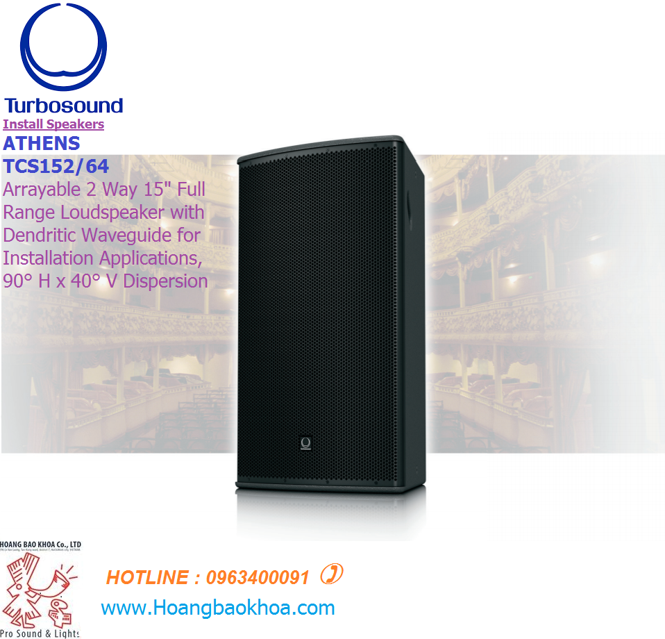 Loa array Turbosound TCS152/64