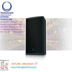 Loa passive turbosound tcs152/64 full rang 15''-2 ways - 2,400watts