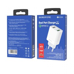 Bộ Cóc Cáp Sạc Nhanh QC3.0 BA39A Borofone