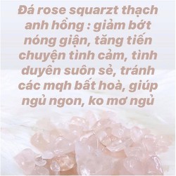Đá thạch anh hồng vụn 120k/kg – DTAHV