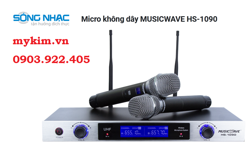 Micro không dây Music Wave HS-1090